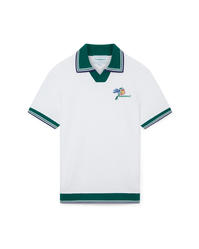 casablanca Croquis De Tennis Polo Shirt | Casablanca Paris