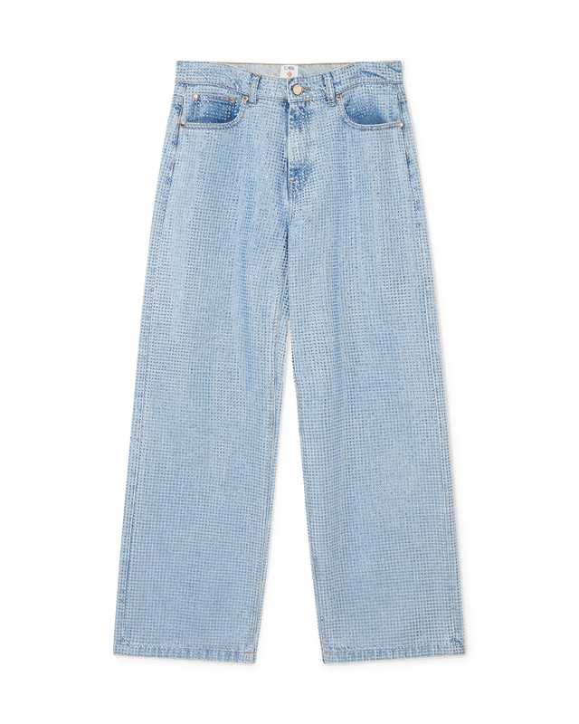casablanca Crystal Embellished Jeans | Casablanca Paris
