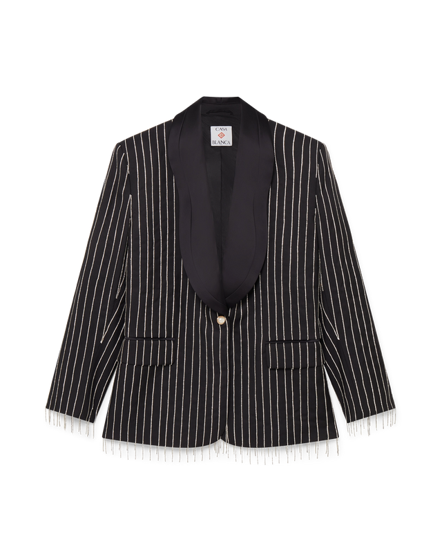 casablanca Crystal Embellished Tailored Jacket | Casablanca Paris