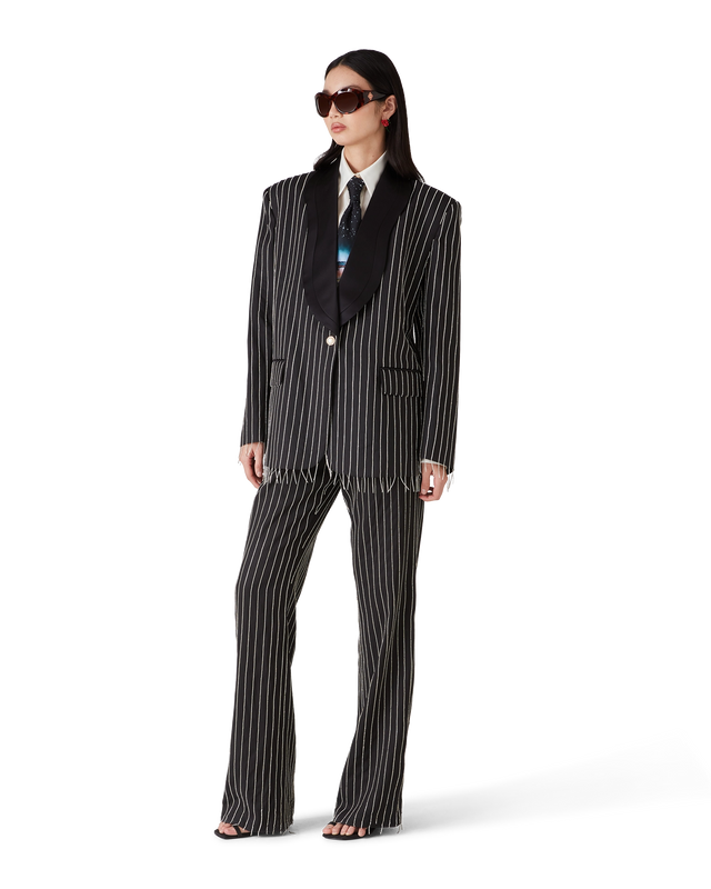 Casablanca Crystal Embellished Tailored Trousers | Casablanca Paris