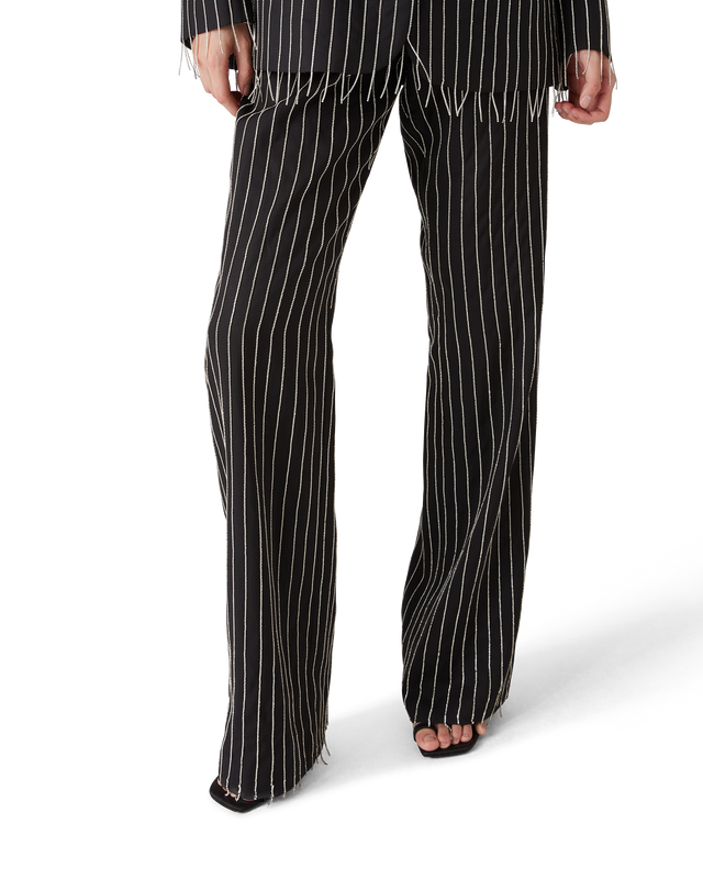 Casablanca Crystal Embellished Tailored Trousers | Casablanca Paris
