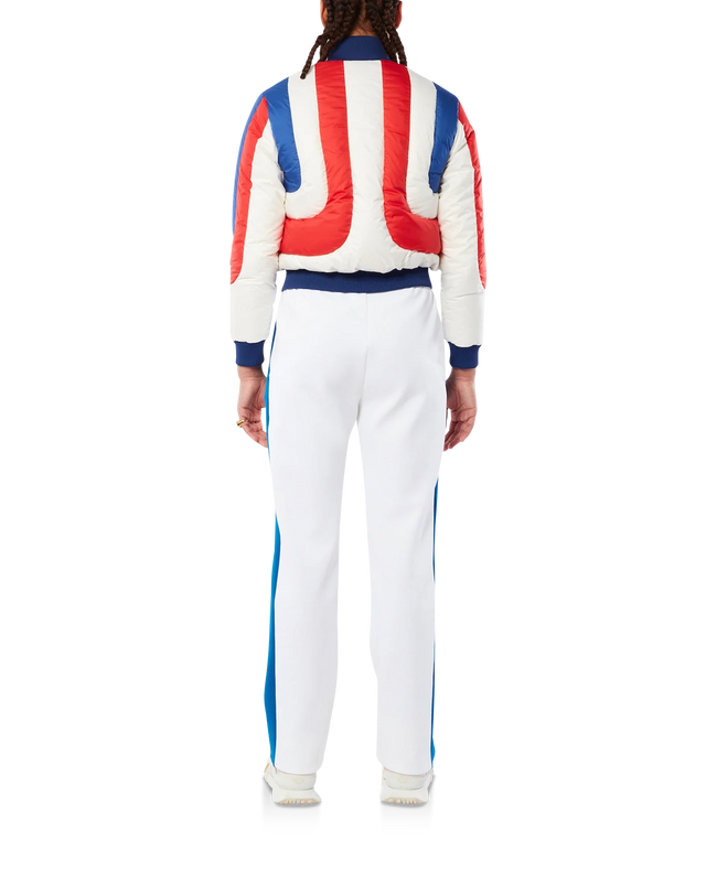 Casablanca Curve Panel Puffer Bomber Jacket | Casablanca Paris