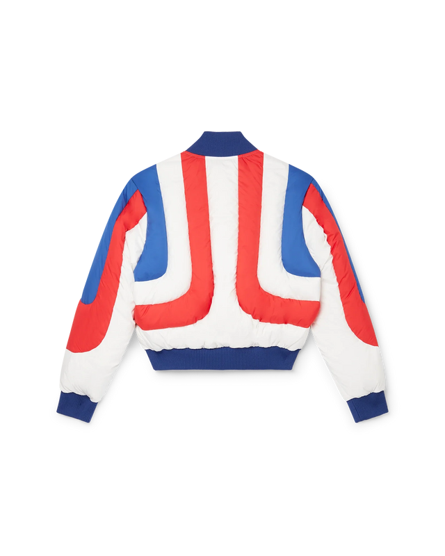 Casablanca Curve Panel Puffer Bomber Jacket | Casablanca Paris