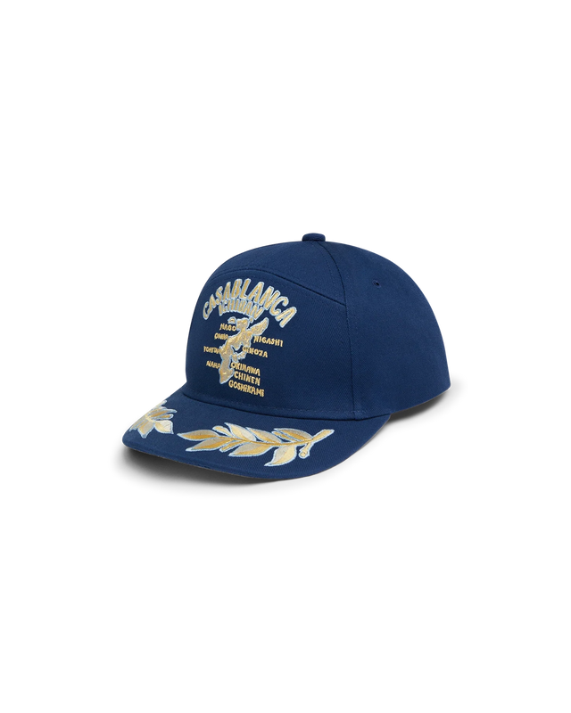 casablanca Dark Blue Ichiban Trucker Cap | Casablanca Paris