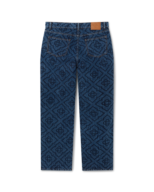Casablanca Dark Vintage Monogram Jeans | Casablanca Paris