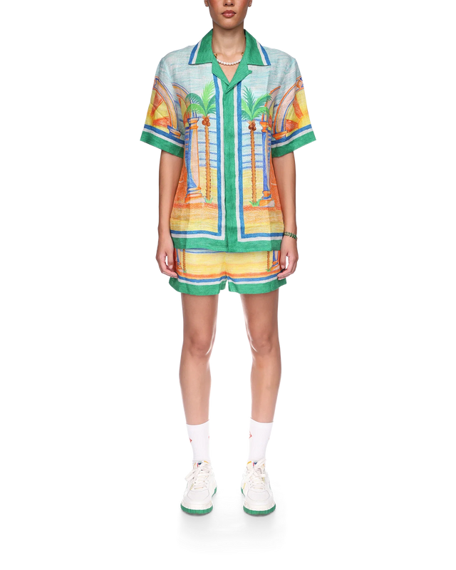 Casablanca Day Of Victory Linen Shirt | Casablanca Paris