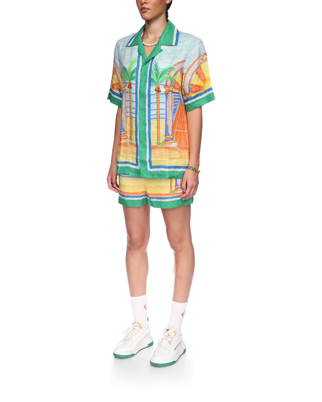 Casablanca Day Of Victory Linen Shirt | Casablanca Paris