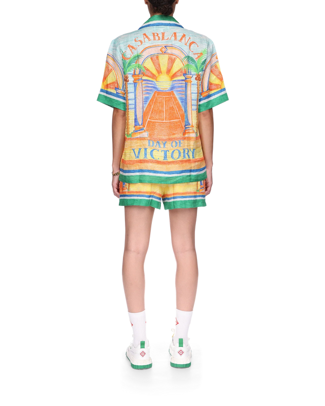 Casablanca Day Of Victory Linen Shirt | Casablanca Paris