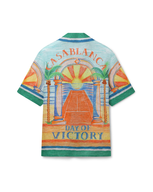 casablanca Day of Victory Linen Shirt | Casablanca Paris