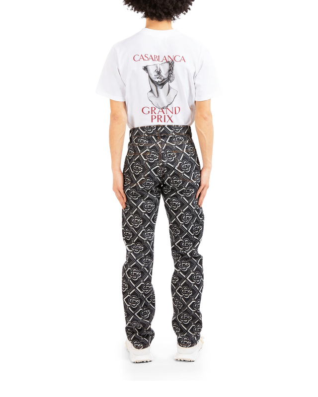 Casablanca Denim Monogram Classic Straight Leg Jean– Casablanca