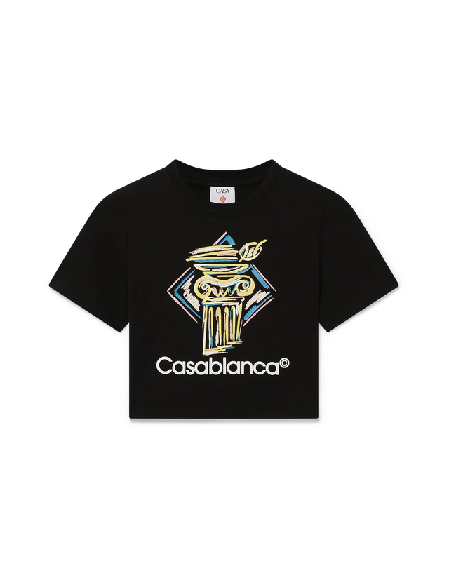 casablanca Diamond Column Baby T-Shirt | Casablanca Paris