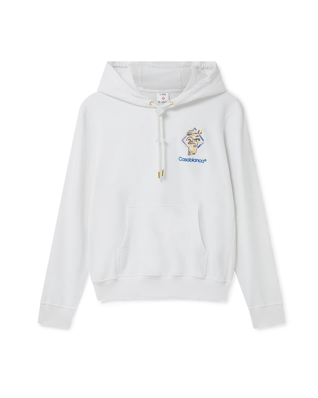 casablanca Diamond Column Hooded Sweatshirt | Casablanca Paris