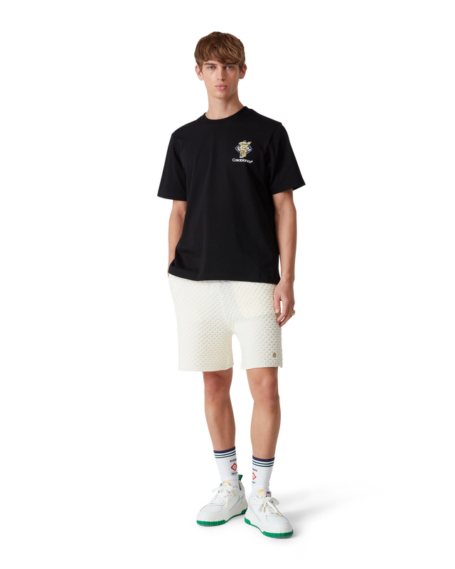 Casablanca Diamond Column Short-Sleeve T-Shirt– Casablanca