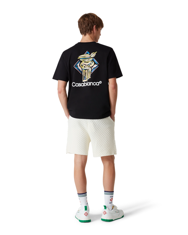 Casablanca Diamond Column Short-Sleeve T-Shirt– Casablanca