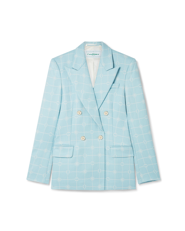 casablanca Double Breasted Jacquard Jacket | Casablanca Paris