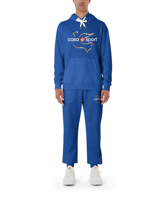 Casablanca Drapeau De Collombes Hooded Sweatshirt | Casablanca Paris