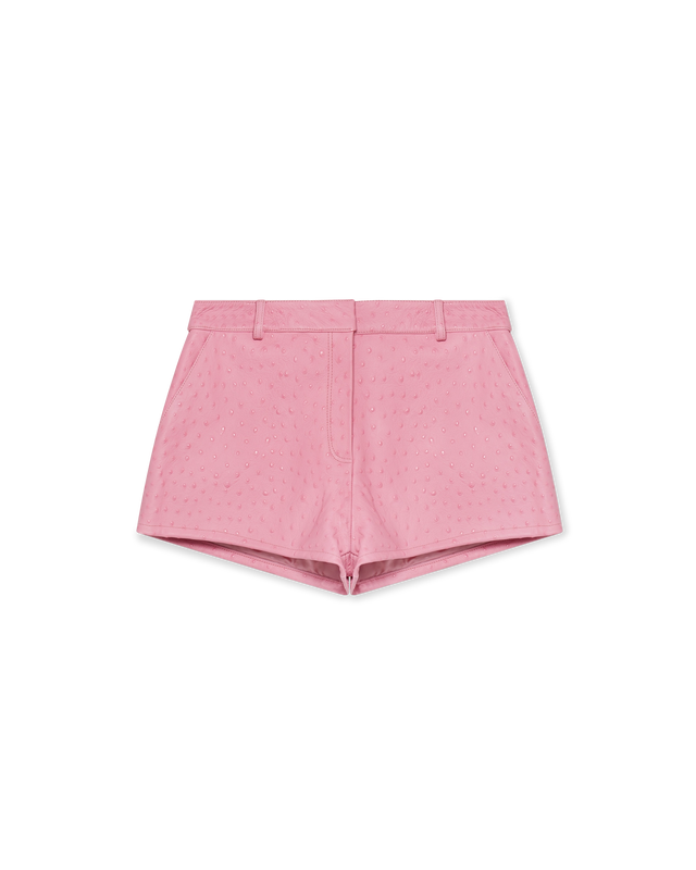 casablanca Embossed Leather Mini Shorts | Casablanca Paris