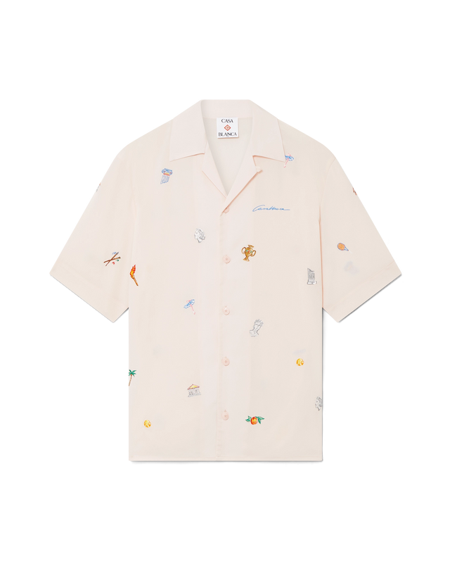 casablanca Embroidered Motif Shirt | Casablanca Paris