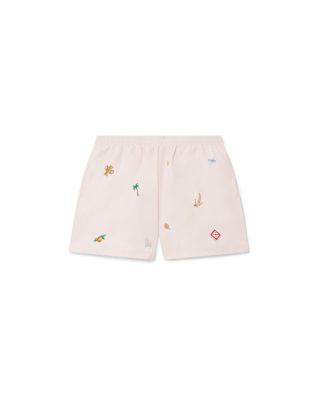 casablanca Embroidered Motif Swim Shorts | Casablanca Paris