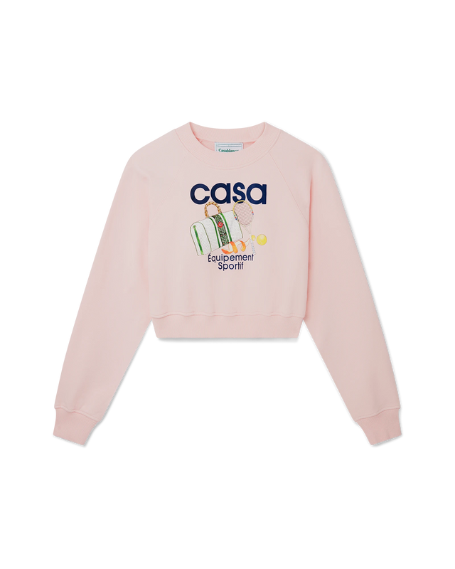casablanca Equipement Sportif Cropped Sweatshirt | Casablanca Paris