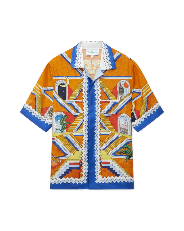Casablanca Escalier Infini Silk Shirt | Casablanca Paris