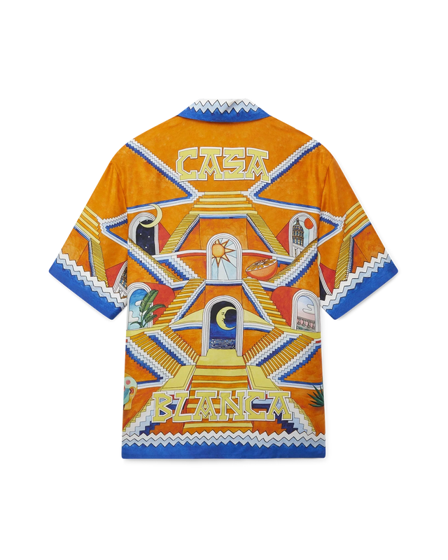 casablanca Escalier Infini Silk Shirt | Casablanca Paris