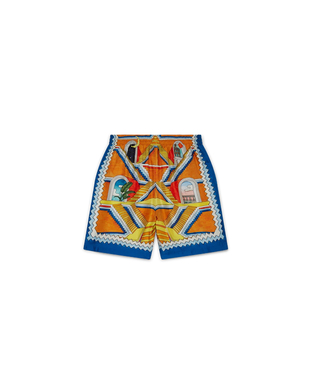 Casablanca Escalier Infini Silk Shorts | Casablanca Paris