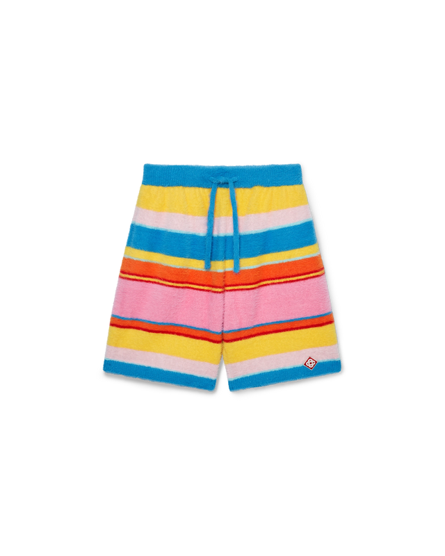 casablanca Fluffy Stripe Oversized Shorts | Casablanca Paris