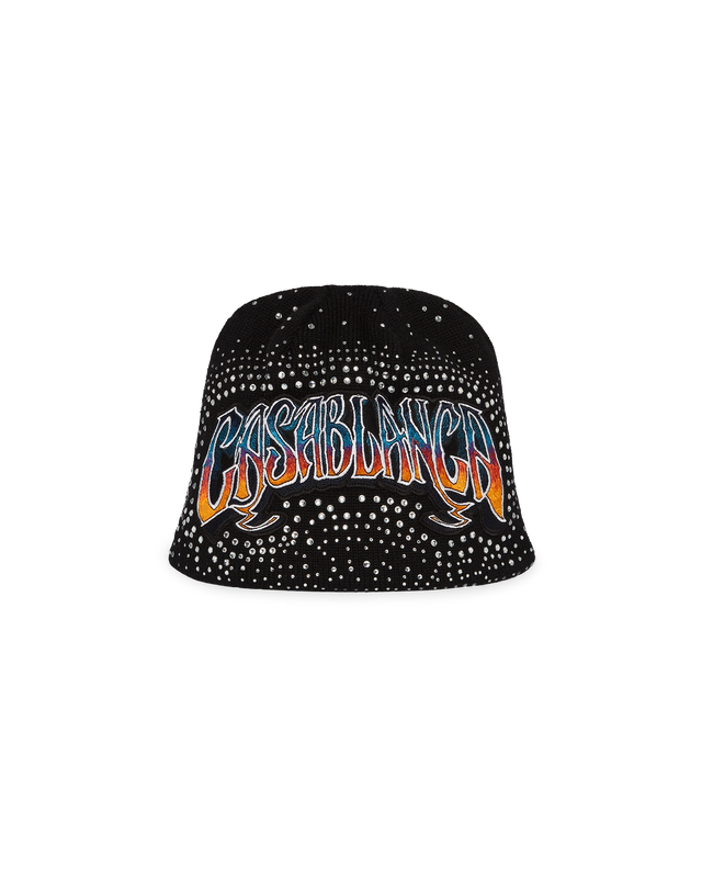 casablanca Gothic Crystal Embellished Beanie | Casablanca Paris