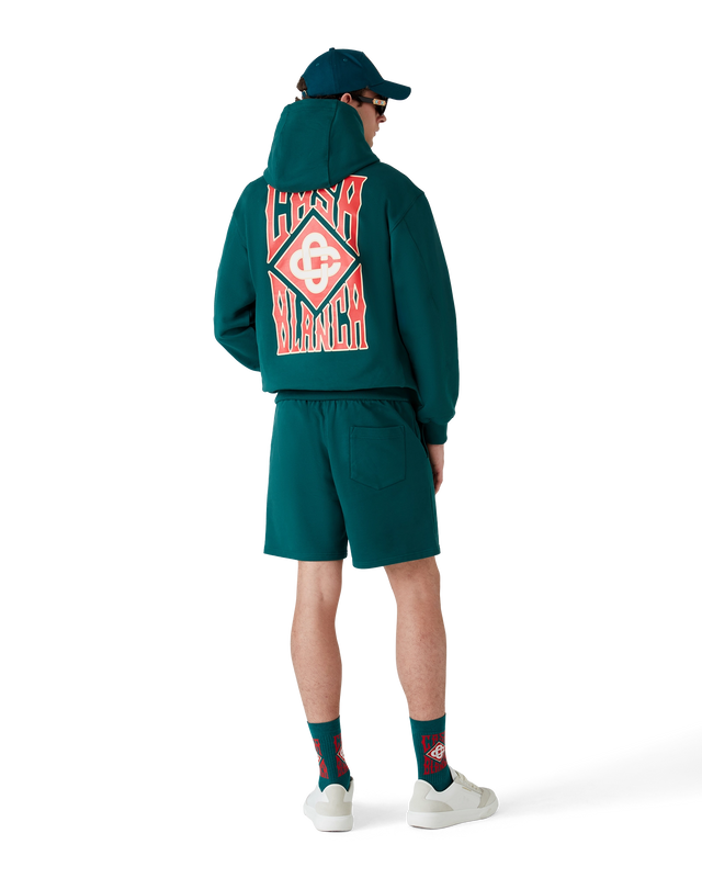 Casablanca Gothic Logo Hooded Sweatshirt | Casablanca Paris