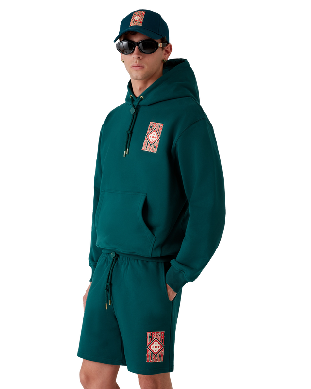 Casablanca Gothic Logo Hooded Sweatshirt | Casablanca Paris