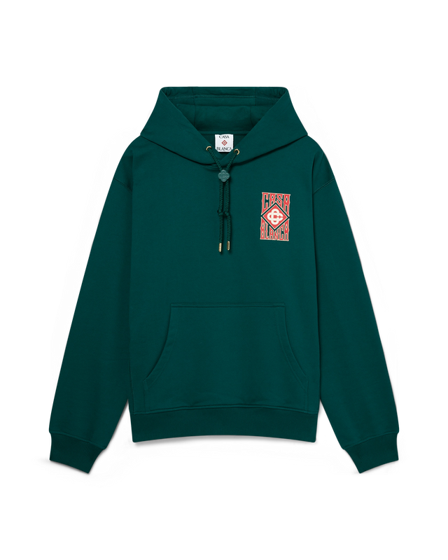 casablanca Gothic Logo Hooded Sweatshirt | Casablanca Paris