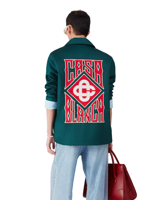 Casablanca Gothic Logo Stadium Jacket | Casablanca Paris