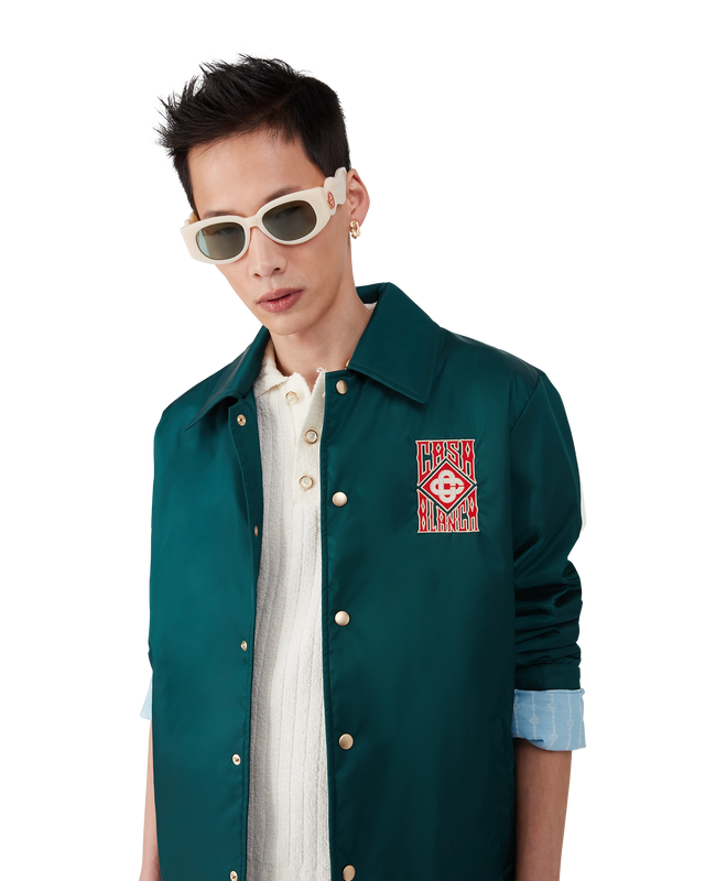 Casablanca Gothic Logo Stadium Jacket | Casablanca Paris