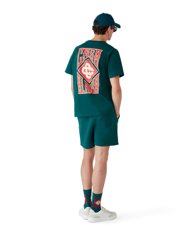 Casablanca Gothic Logo Sweatshorts | Casablanca Paris