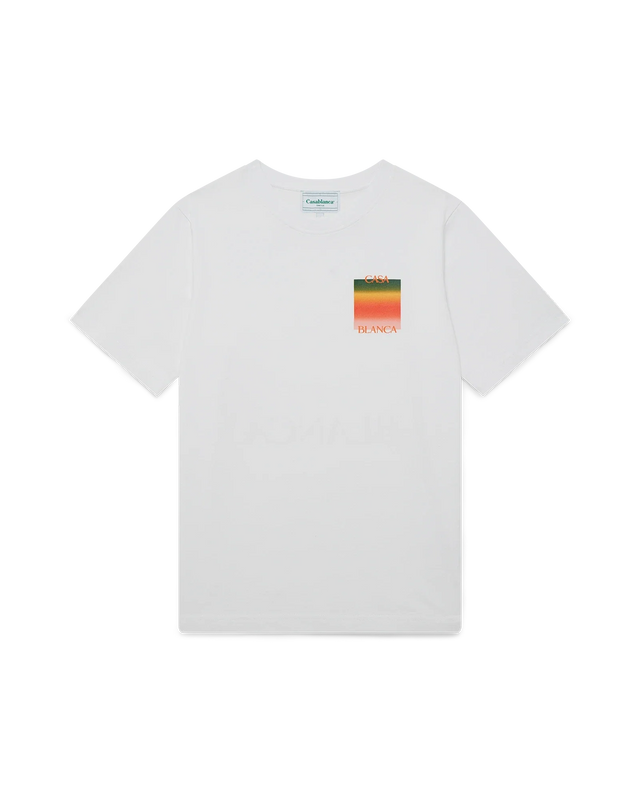 Casablanca Gradient Casa Logo T-Shirt | Casablanca Paris