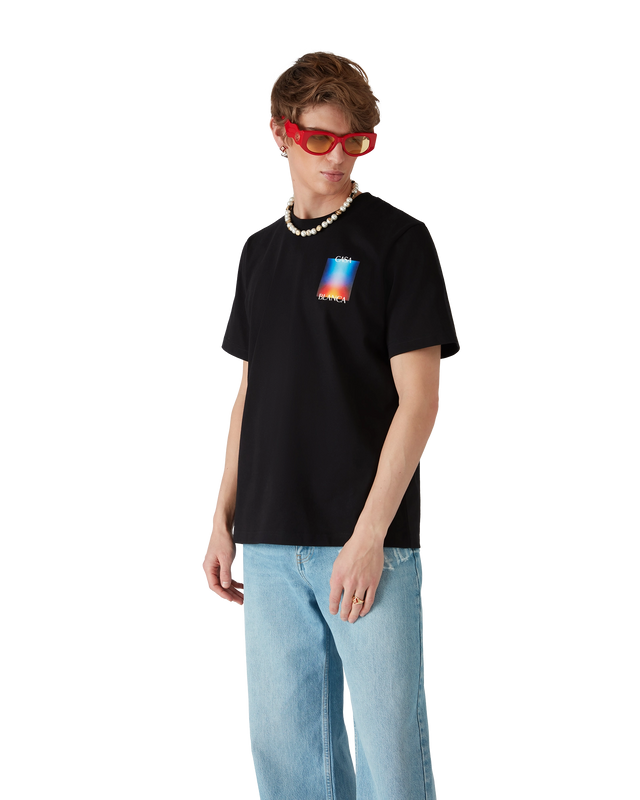 Casablanca Gradient Casa Logo T-Shirt | Casablanca Paris