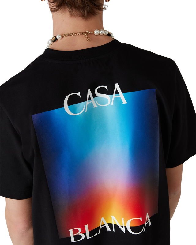 Casablanca Gradient Casa Logo T-Shirt | Casablanca Paris