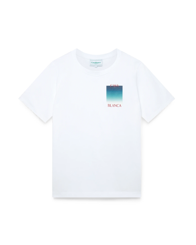 Casablanca Gradient Casa Logo T-Shirt | Casablanca Paris