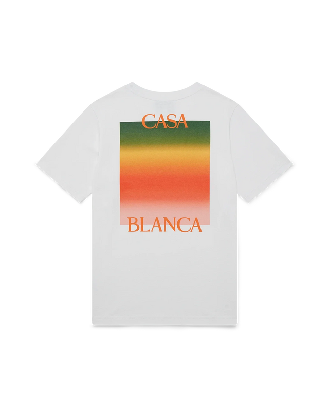 casablanca Gradient Casa Logo T-Shirt | Casablanca Paris
