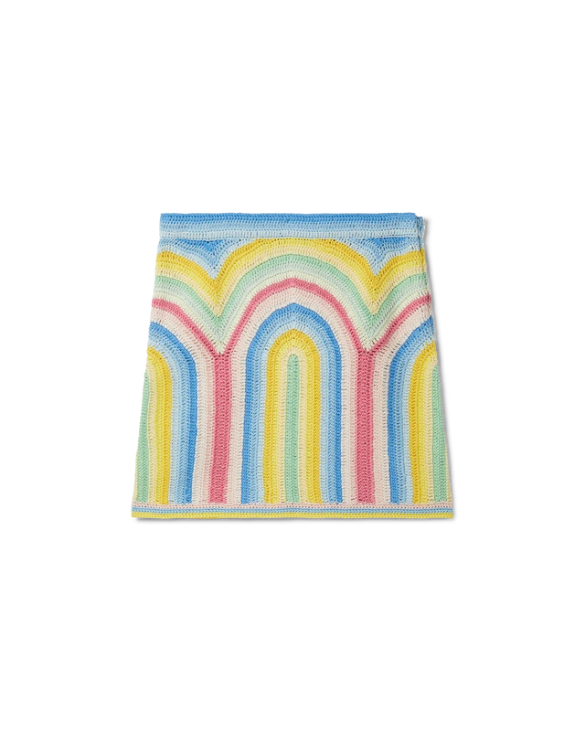 casablanca Gradient Crochet Arch Skirt | Casablanca Paris