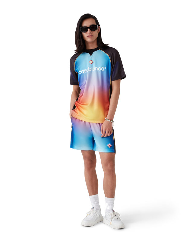 Casablanca Gradient Football Shirt | Casablanca Paris