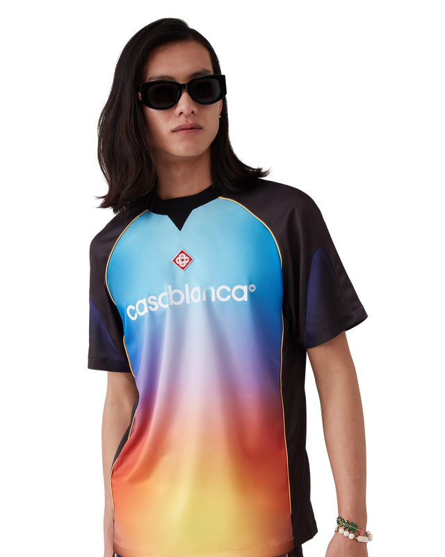 Casablanca Gradient Football Shirt | Casablanca Paris