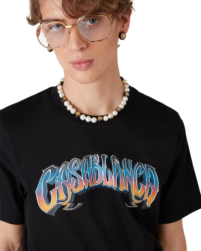 Casablanca Gradient Gothic T-Shirt | Casablanca Paris