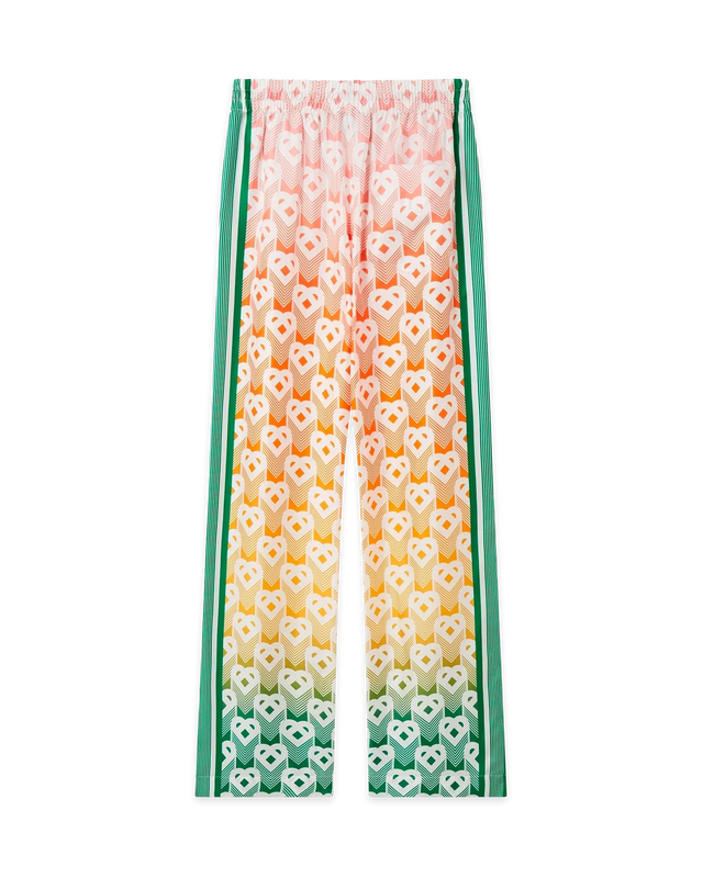 Casablanca Gradient Heart Monogram Wide Leg Trousers | Casablanca Paris