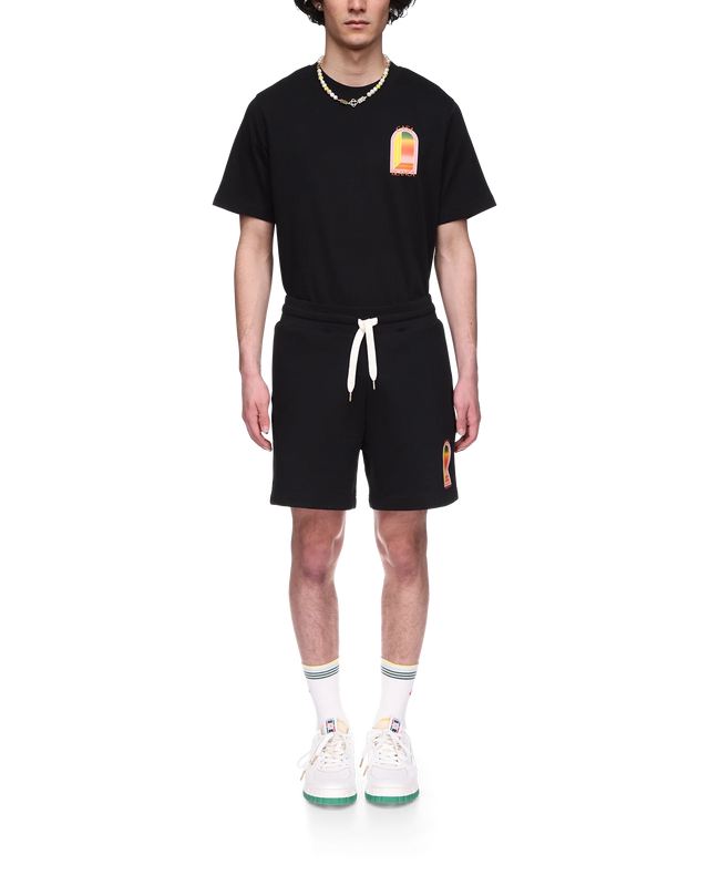 Casablanca Gradient L'Arche Sweatshorts | Casablanca Paris