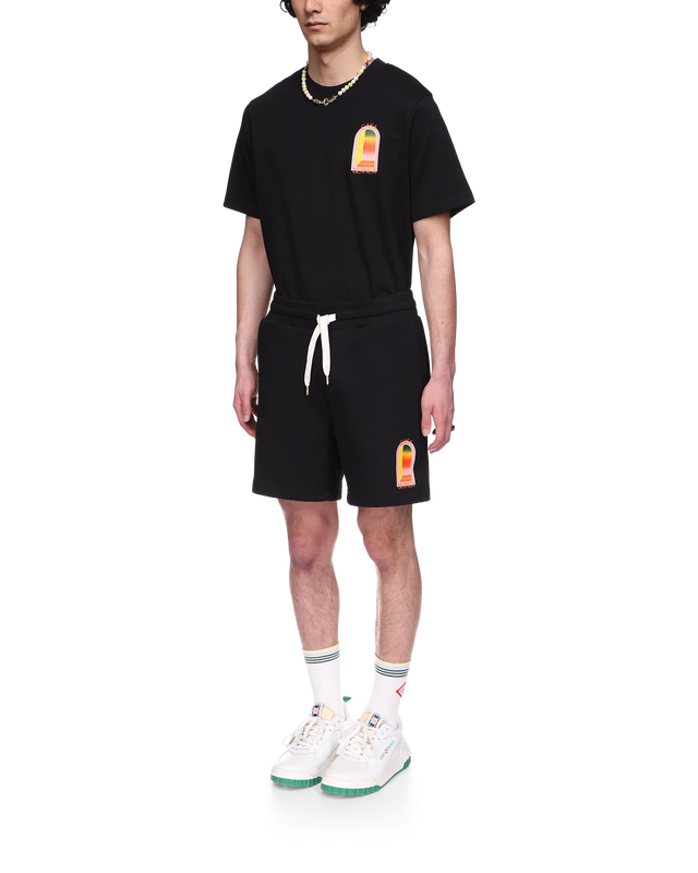 Casablanca Gradient L'Arche Sweatshorts | Casablanca Paris