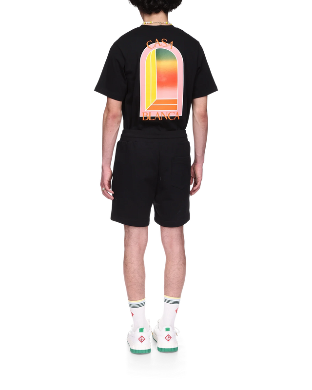 Casablanca Gradient L'Arche Sweatshorts | Casablanca Paris