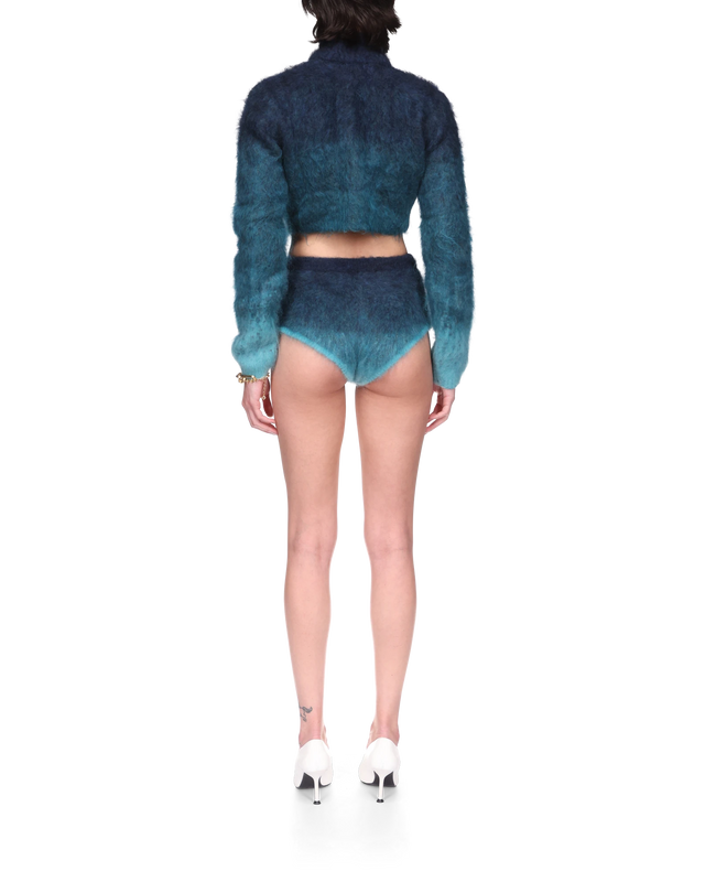 Casablanca Gradient Mohair High Neck Jumper | Casablanca Paris