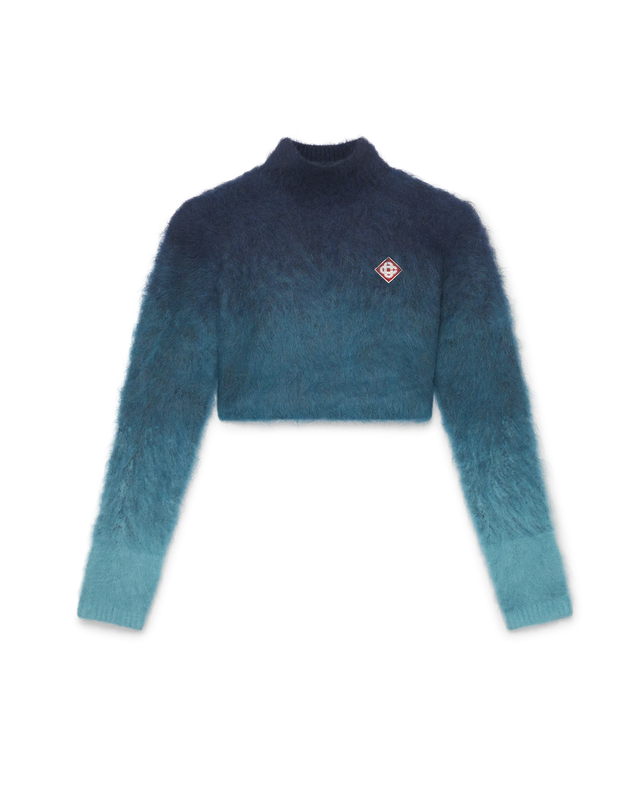 casablanca Gradient Mohair High Neck Jumper | Casablanca Paris